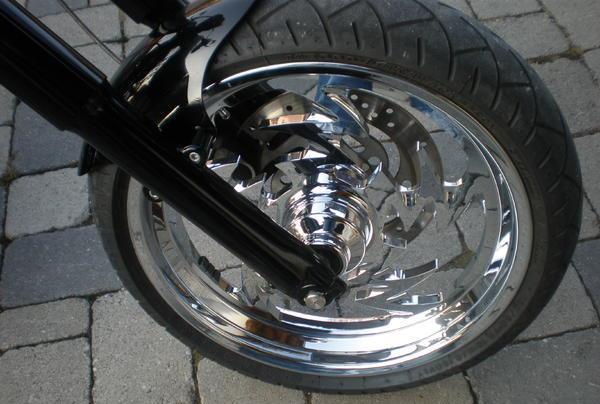 Frontfender bis 130er Harley Custom Chopper Bobber